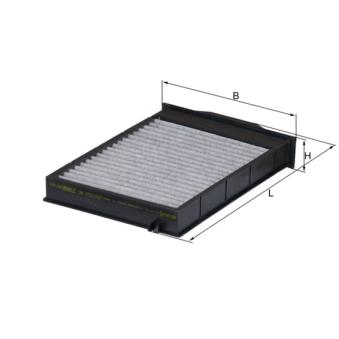 Filtre, air de l'habitacle KNECHT OEM 7701064235