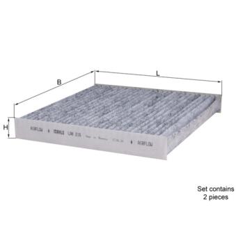 Filtre, air de l'habitacle KNECHT OEM 80292SWA003