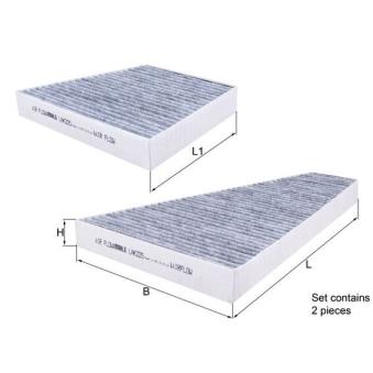 Filtre, air de l'habitacle KNECHT OEM 3d1819644