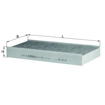 Filtre, air de l'habitacle KNECHT OEM 6441EJ