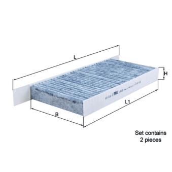 Filtre, air de l'habitacle KNECHT OEM 272770001R