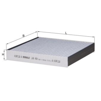 Filtre, air de l'habitacle KNECHT OEM 8X2318D483AA
