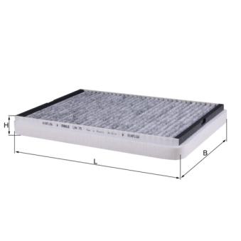 Filtre, air de l'habitacle KNECHT OEM 91132359