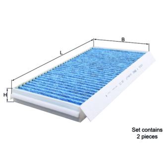 Filtre, air de l'habitacle KNECHT OEM 64116904867