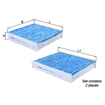 Filtre, air de l'habitacle KNECHT OEM 6447VZ