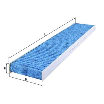 Filtre, air de l'habitacle KNECHT OEM YM2119N551AB