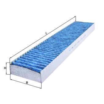 Filtre, air de l'habitacle KNECHT OEM C2S16861