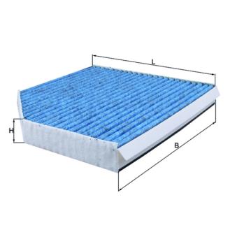 Filtre, air de l'habitacle KNECHT OEM 8K0819439B