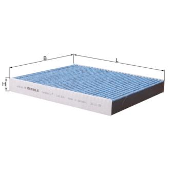 Filtre, air de l'habitacle KNECHT OEM 2Q0819669