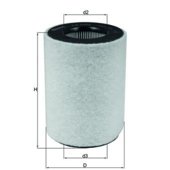 Filtre à air KNECHT OEM 1600940104