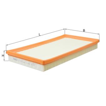 Filtre à air KNECHT LX 1818 pour HYUNDAI COUPE 1.8 - 110cv