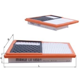 Filtre à air KNECHT [LX 1850/1]