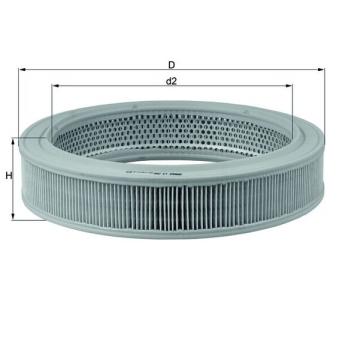 Filtre à air KNECHT OEM 5001102 Filtre à air KNECHT OEM 5001102