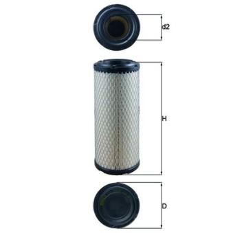 Filtre à air KNECHT OEM 3EB0238730L