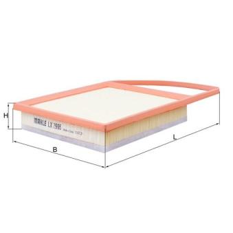 Filtre à air KNECHT OEM SU001A0347