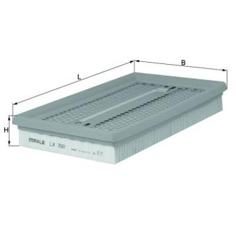 Filtre à air KNECHT OEM B65713740AL