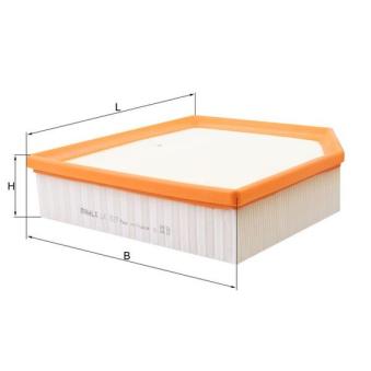 Filtre à air KNECHT OEM 1780131100