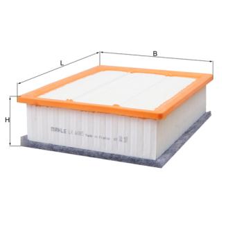 Filtre à air KNECHT LX 4085 pour CHRYSLER PACIFICA 1.6 E-torQ - 110cv