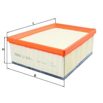 Filtre à air KNECHT OEM 165468296R