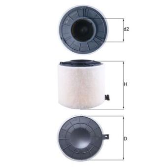 Filtre à air KNECHT OEM 8W0133843A Filtre à air KNECHT OEM 8W0133843A