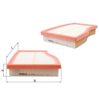 Filtre à air KNECHT OEM A2820940004