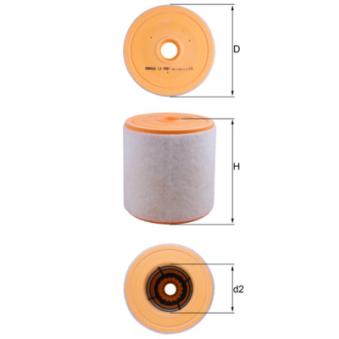 Filtre à air KNECHT [LX 4961]