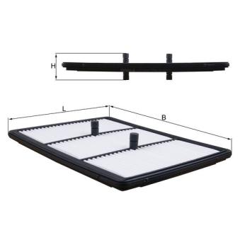 Filtre à air KNECHT OEM 28113G2100