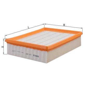 Filtre à air KNECHT OEM 90540602