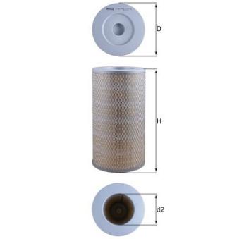 Filtre à air KNECHT OEM 1780154140