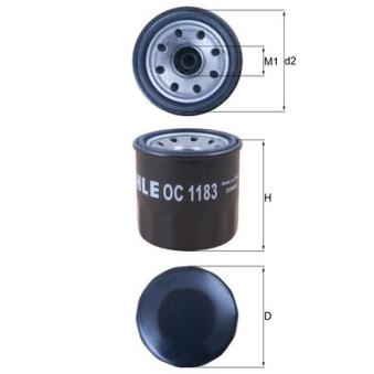 Filtre à huile KNECHT OEM PE0114302B