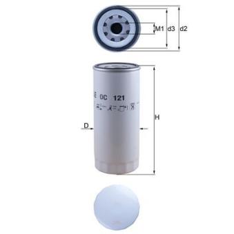 Filtre à huile KNECHT OEM 1613800400 Filtre à huile KNECHT OEM 1613800400