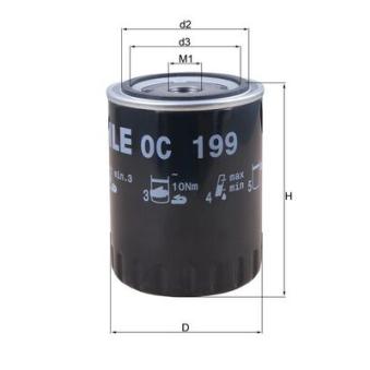 Filtre à huile KNECHT [OC 199]