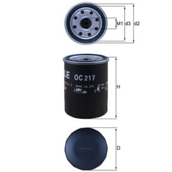 Filtre à huile KNECHT OEM 20M01R2251 Filtre à huile KNECHT OEM 20M01R2251