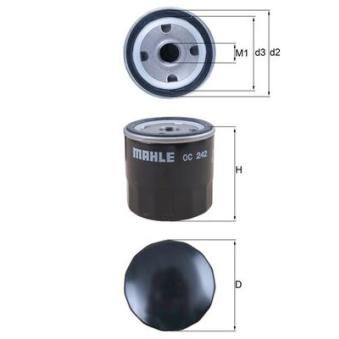 Filtre à huile KNECHT OEM VOF28