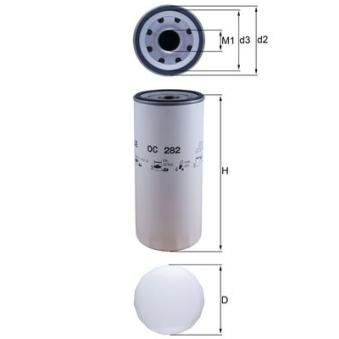 Filtre à huile KNECHT OEM PMLF777