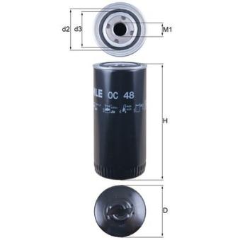 Filtre à huile KNECHT OEM 0000054020