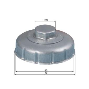 Cloche filtre a huile KNECHT OCS 7