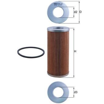 Filtre à huile KNECHT OEM EIADKN18662A