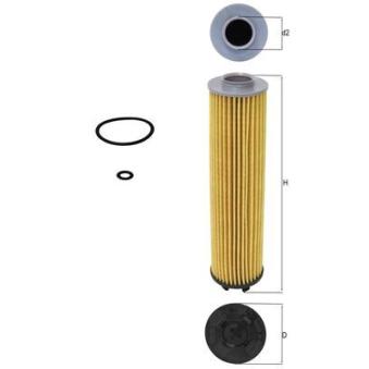 Filtre à huile KNECHT OEM 05L115466A Filtre à huile KNECHT OEM 05L115466A
