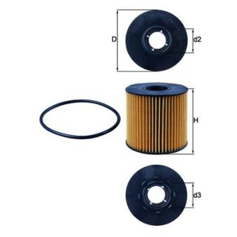 Filtre à huile KNECHT OEM 4506039