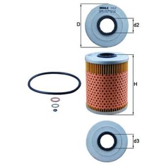 Filtre à huile KNECHT OEM 5027148