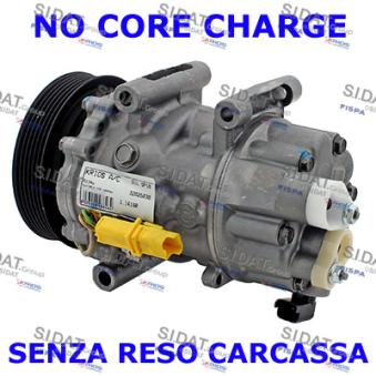 Compresseur, climatisation SIDAT OEM 6453QP