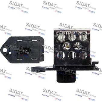 Résistance du ventilateur de radiateur SIDAT 10.9063 pour CITROEN C5 1.9 D - 70cv