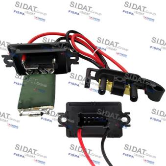 Résistance, pulseur d'air habitacle SIDAT [10.9069]