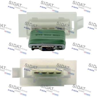 Résistance, pulseur d'air habitacle SIDAT 10.9135 pour CITROEN BERLINGO 1.6 16V - 110cv