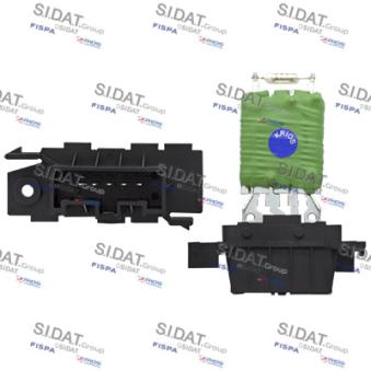 Résistance, pulseur d'air habitacle SIDAT 10.9160 pour CITROEN JUMPY 2.0 HDI 120 - 120cv