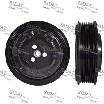 Embrayage magnétique, pour compresseurs de climatisation SIDAT [2.1236]