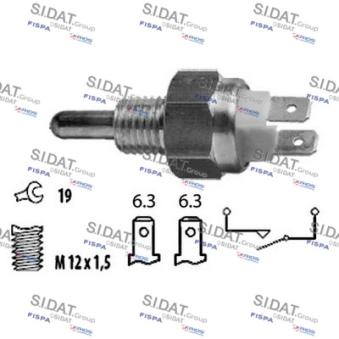 Contacteur, feu de recul SIDAT [3.234211]
