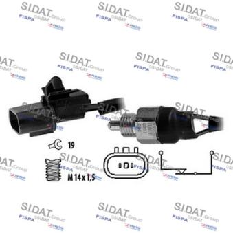 Contacteur, feu de recul SIDAT OEM ME581047