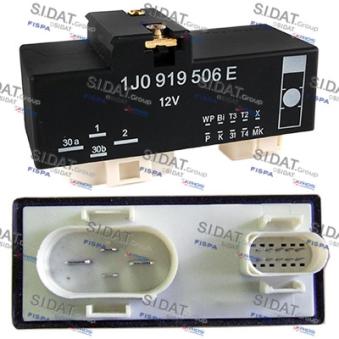Relais,chasse du ventilateur de radiateur SIDAT OEM 1J0919506H
